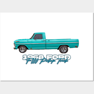 1968 Ford F100 Pickup Truck Posters and Art